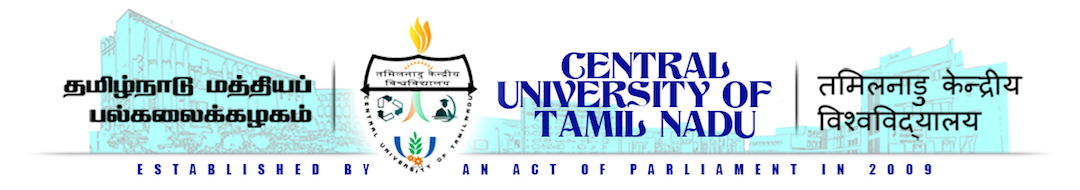 Central University of Tamil NaduLogo